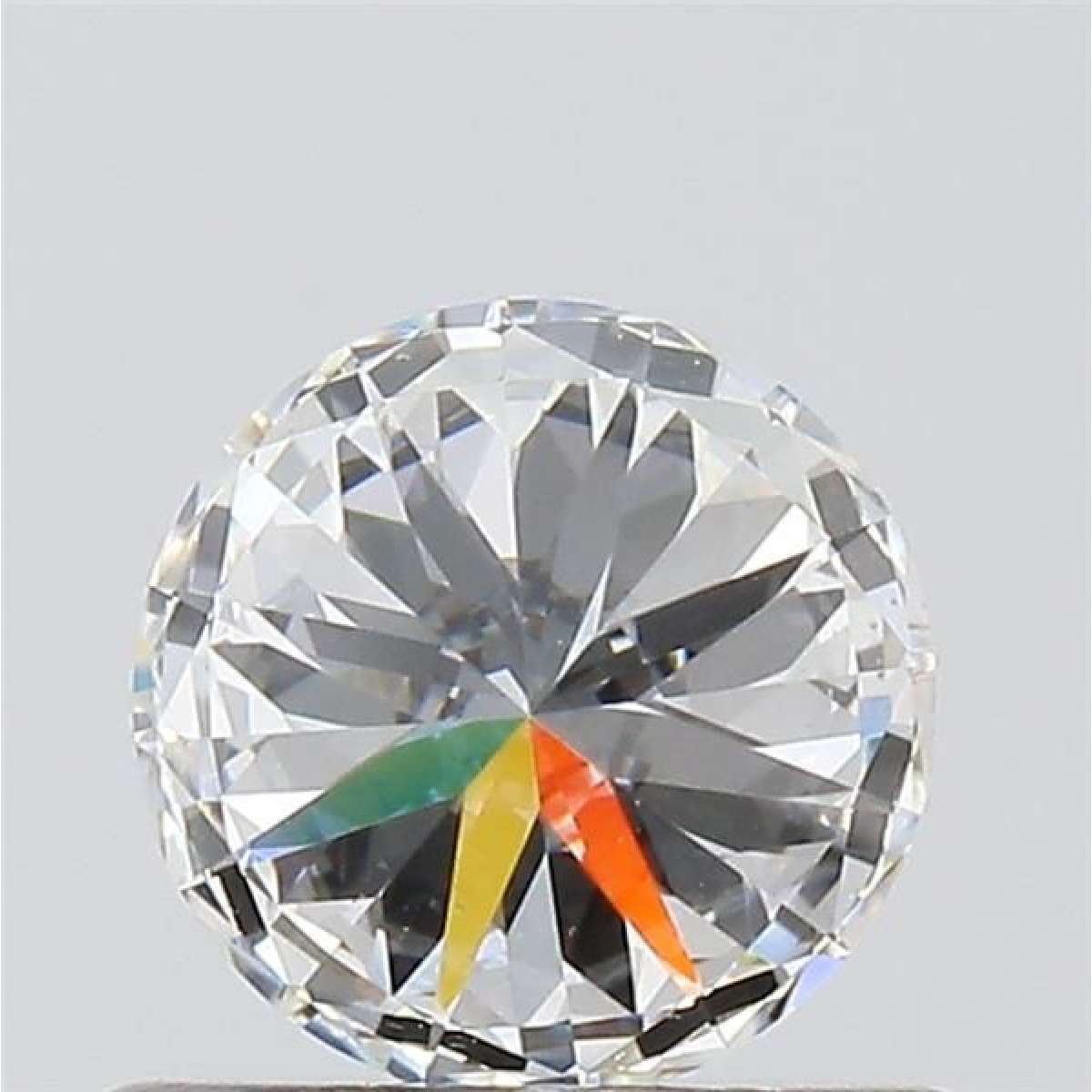 Certified Diamond GIA Carats 0.53 Color F Clarity VS1  EX  EX  EX Fluorescence NON Brown No Green No Milky No EyeClean 100%