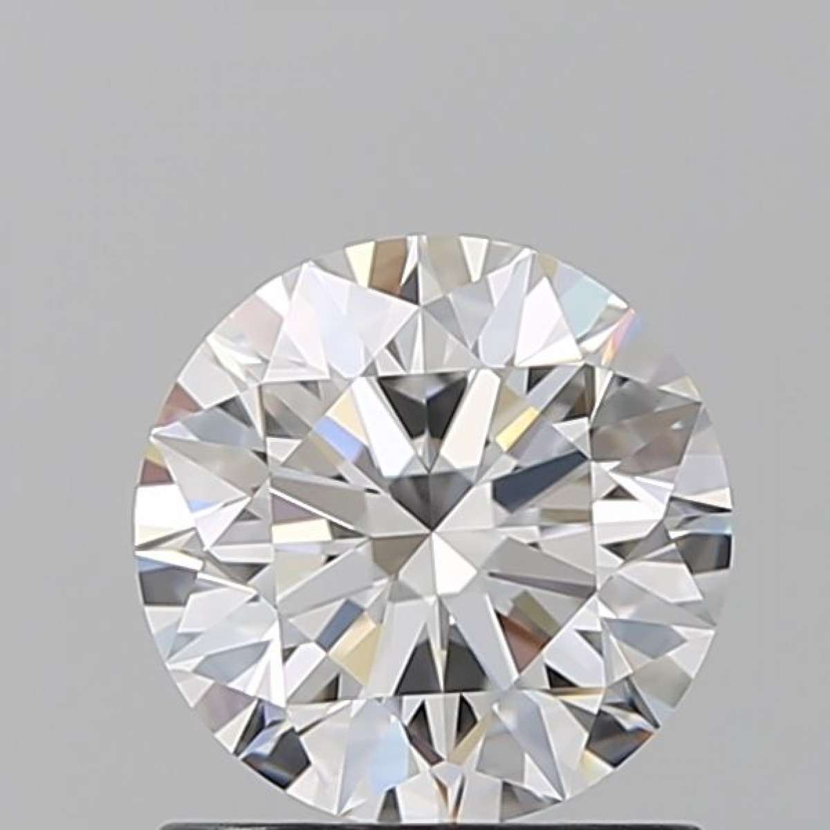 Certified Diamond GIA Carats 1.07 Color E Clarity VVS2  EX  EX  EX Fluorescence FNT Brown No Green No Milky No EyeClean 100%