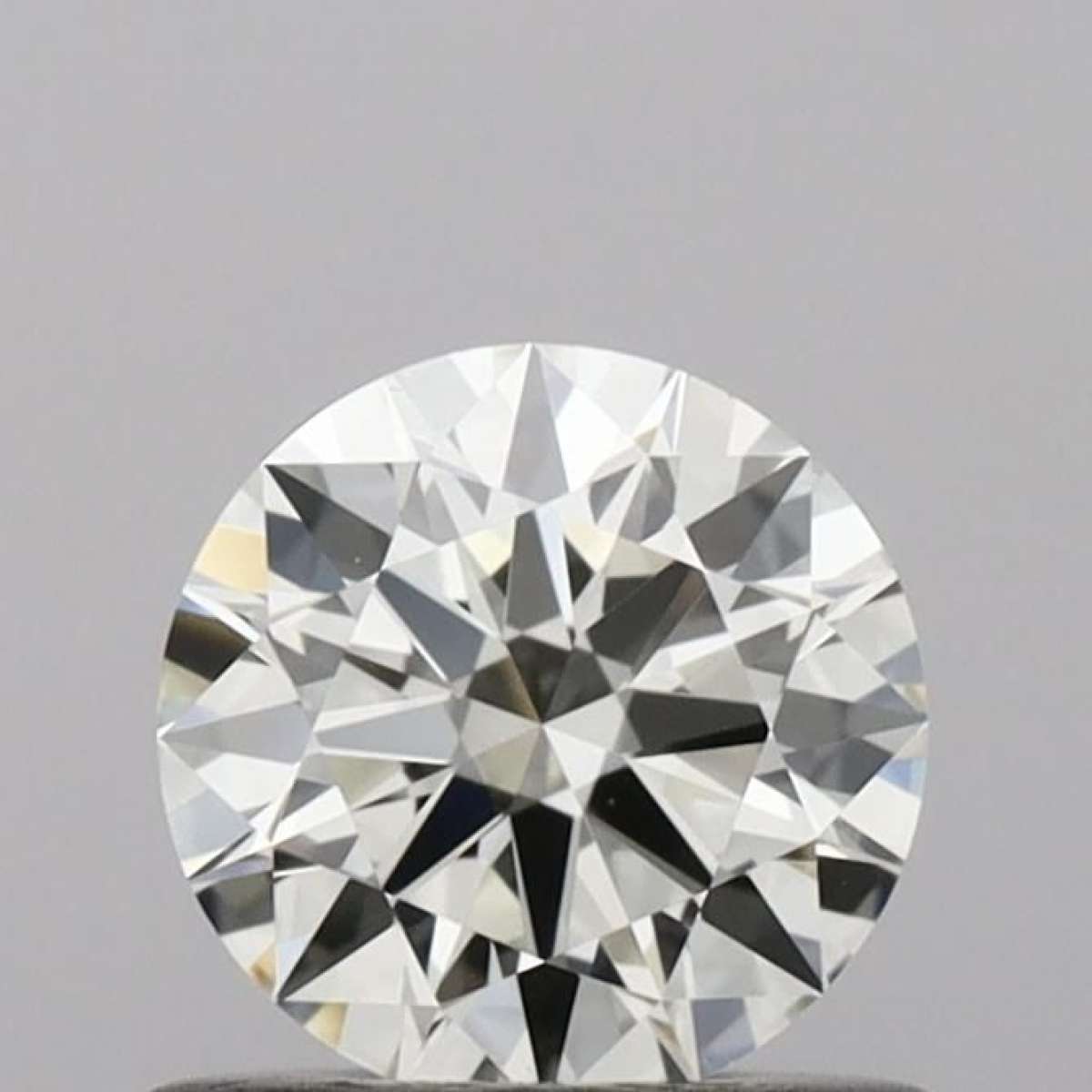 Certified Diamond IGI Carats 0.57 Color H Clarity VVS2  EX  EX  EX Fluorescence NON Brown No Green No Milky No EyeClean 100%