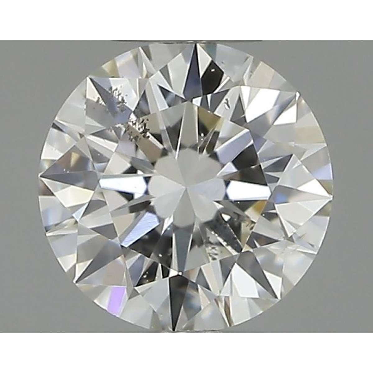 Certified Diamond GIA Carats 0.34 Color H Clarity SI2  EX  EX  EX Fluorescence NON Brown No Milky No EyeClean 100%