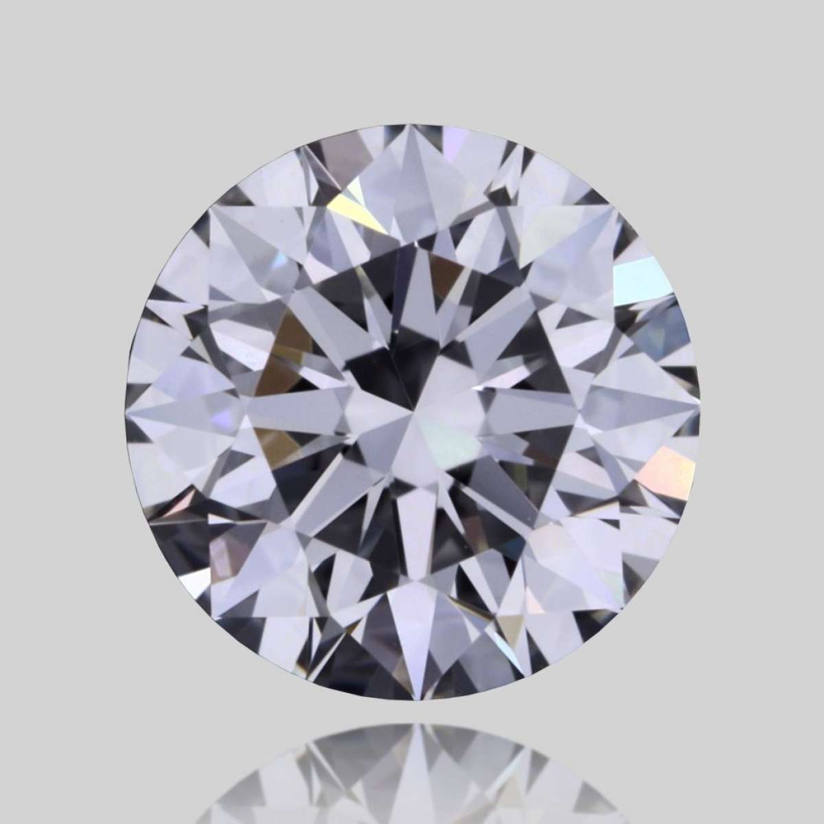 Certified Diamond GIA Carats 0.54 Color F Clarity VVS2  EX  EX  EX Fluorescence FNT Brown No Green No Milky No EyeClean 100%