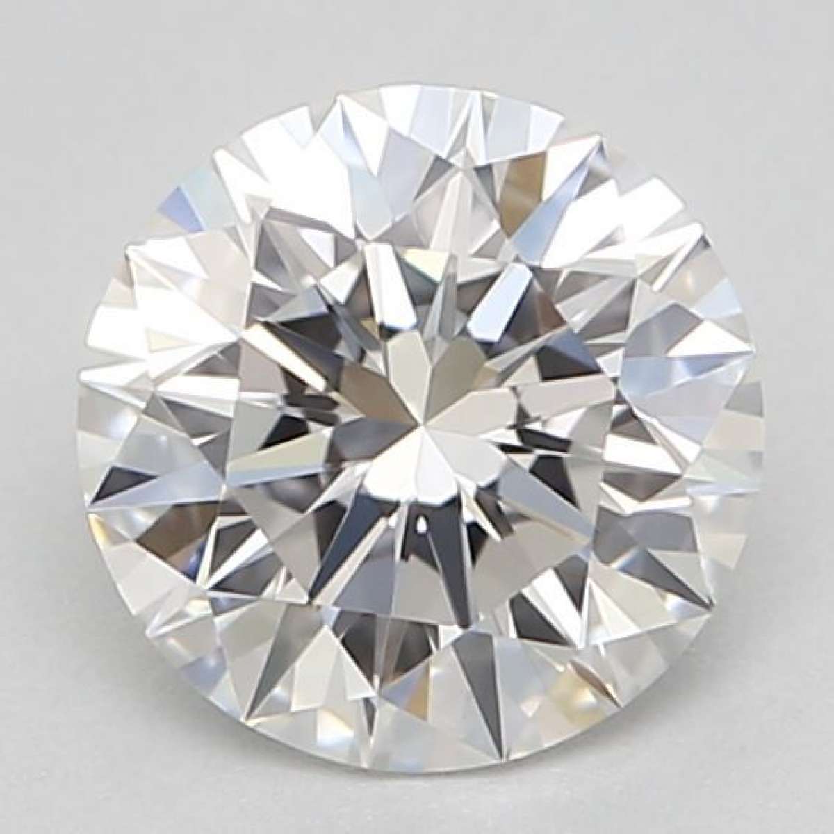 Certified Diamond GIA Carats 0.59 Color E Clarity VVS2  EX  EX  EX Fluorescence NON Brown No Green No Milky No EyeClean 100%