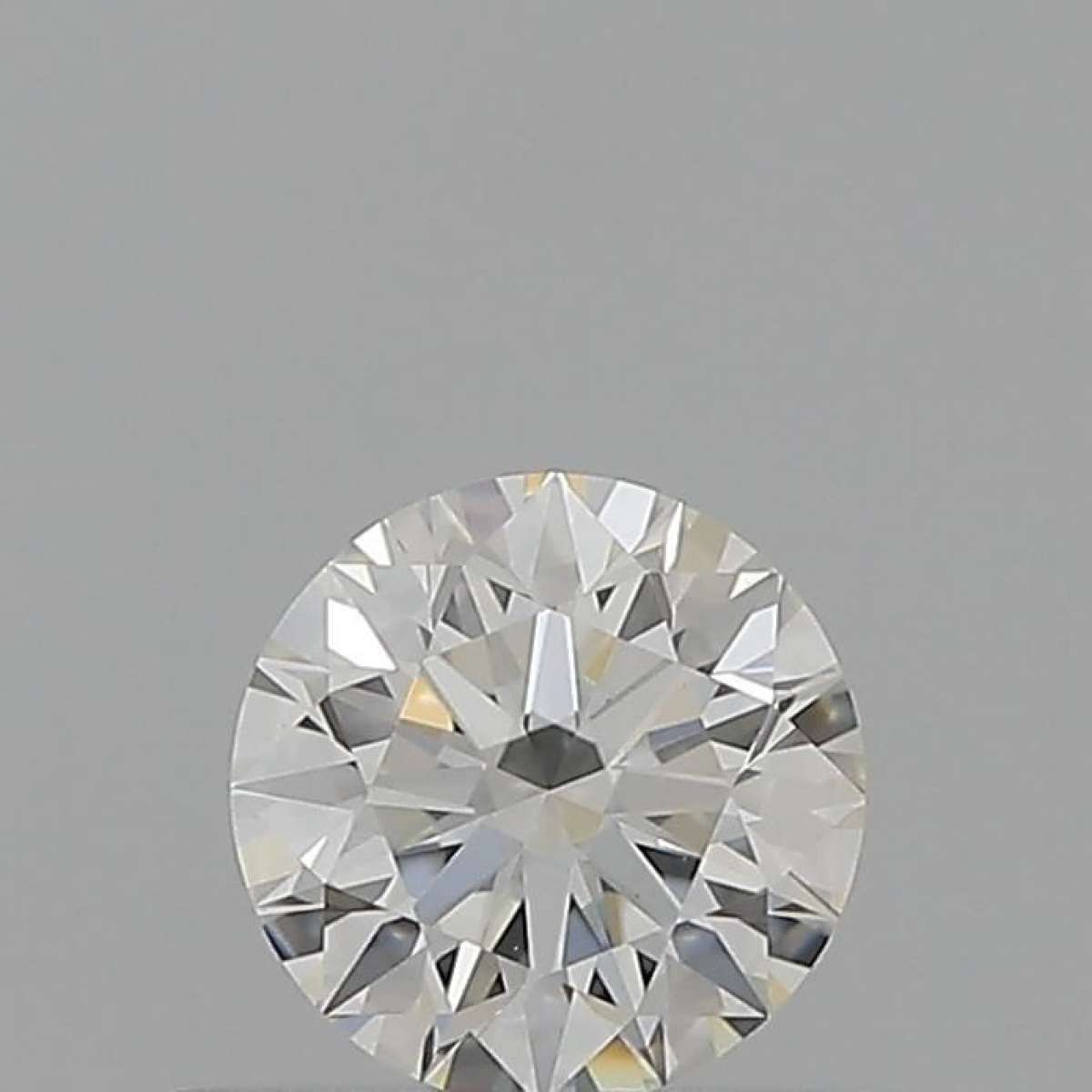 Certified Diamond GIA Carats 0.42 Color H Clarity VVS2  EX  EX  EX Fluorescence NON Brown No Milky No EyeClean 100%