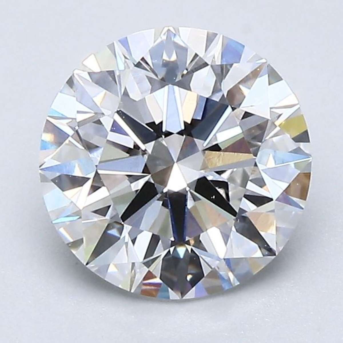 Certified Diamond GIA Carats 1.91 Color F Clarity VS1  EX  EX  EX Fluorescence NON Brown No Milky No EyeClean 100%