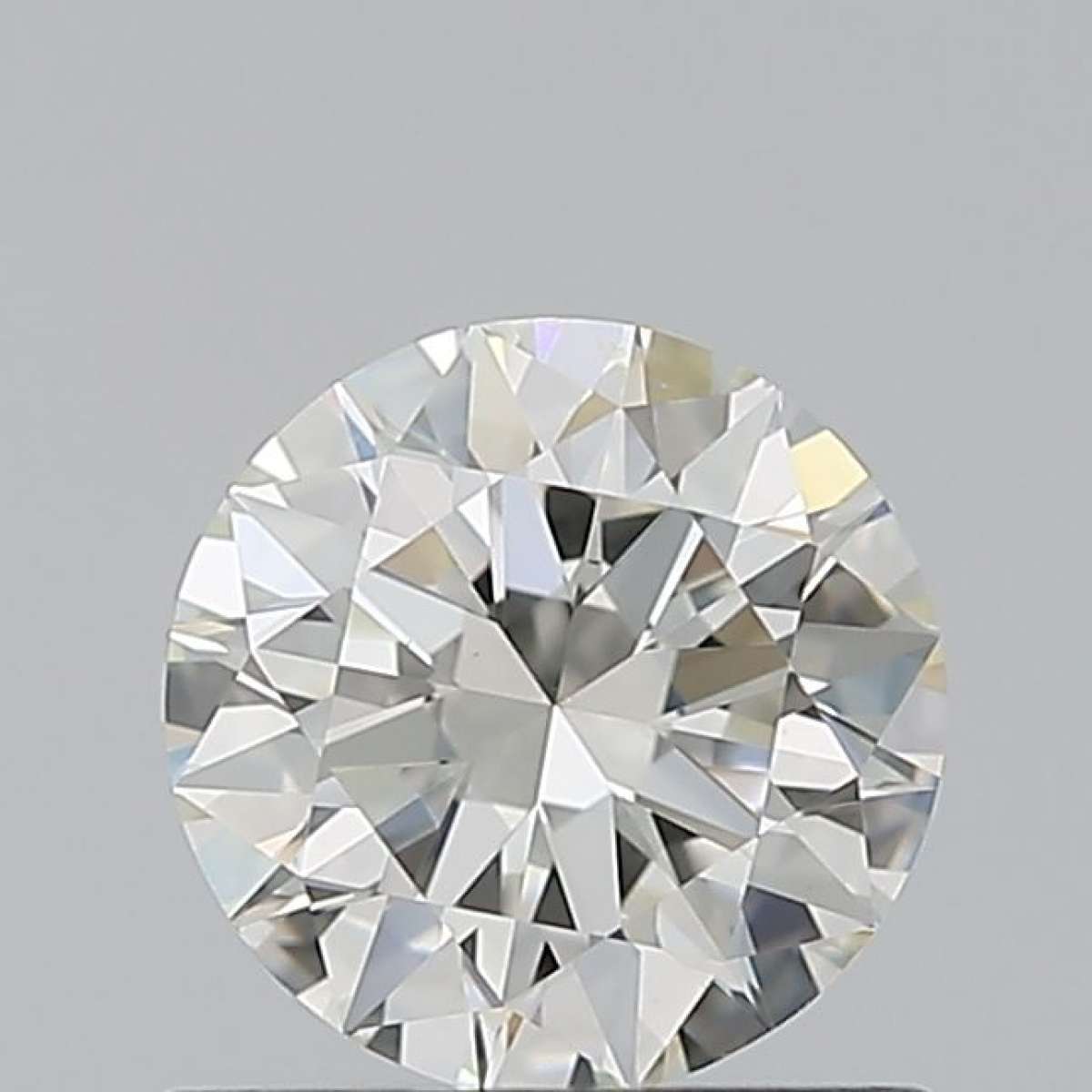 Certified Diamond IGI Carats 0.6 Color H Clarity VS2  EX  EX  EX Fluorescence NON Brown No Green No Milky No EyeClean 100%