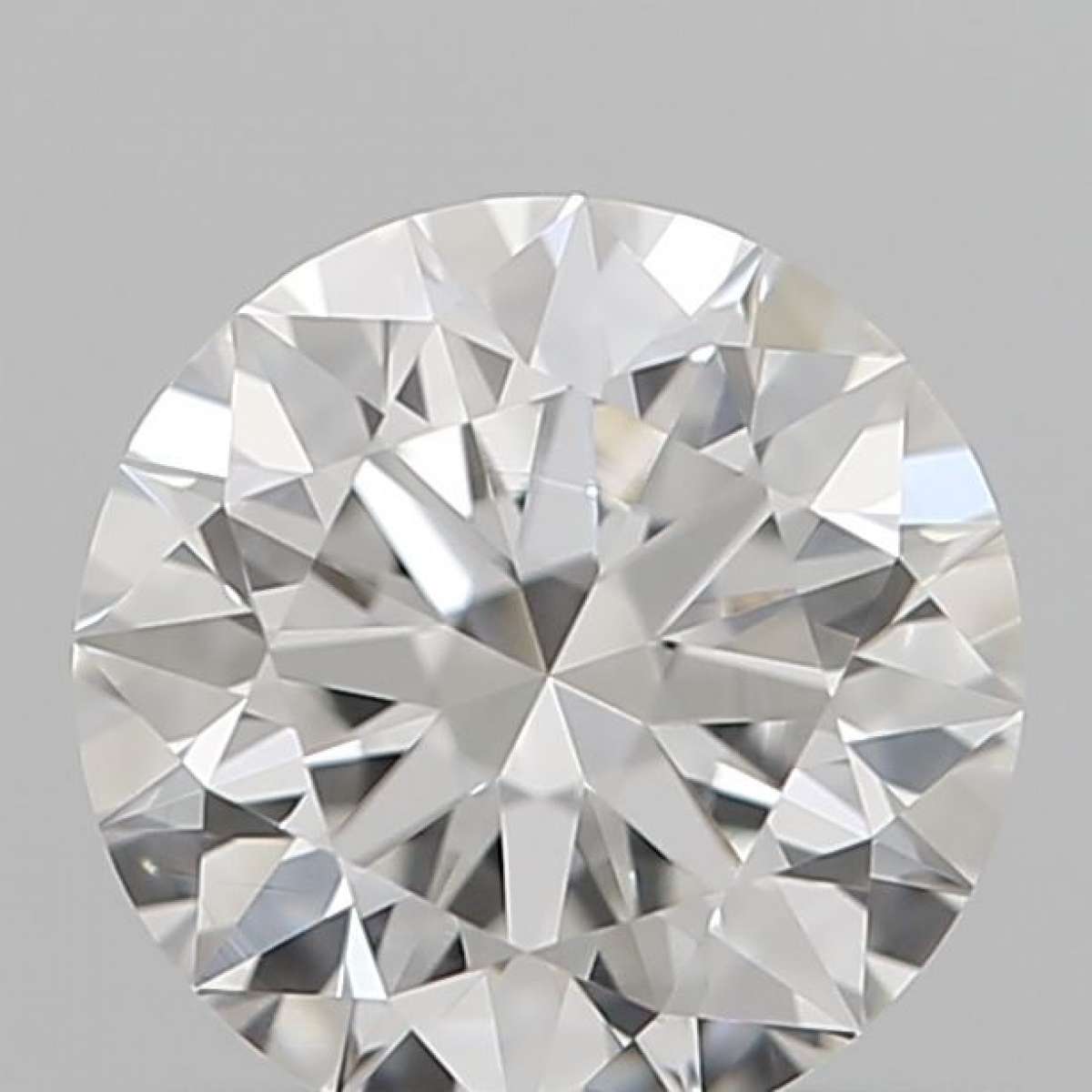 Certified Diamond GIA Carats 0.52 Color F Clarity VVS2  EX  EX  EX Fluorescence NON Brown No Green No Milky No EyeClean 100%