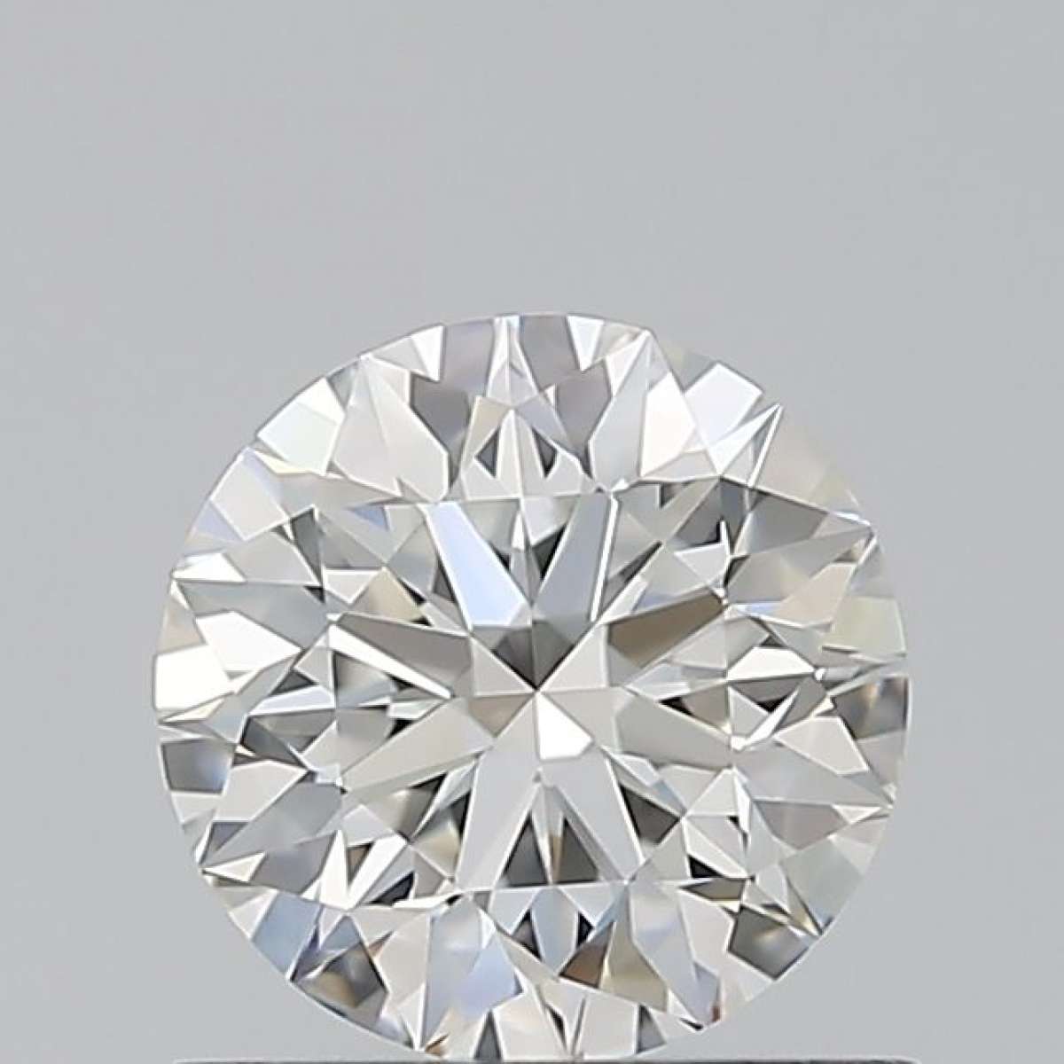 Certified Diamond GIA Carats 0.6 Color F Clarity VVS2  EX  EX  EX Fluorescence NON Brown No Green No Milky No EyeClean 100%