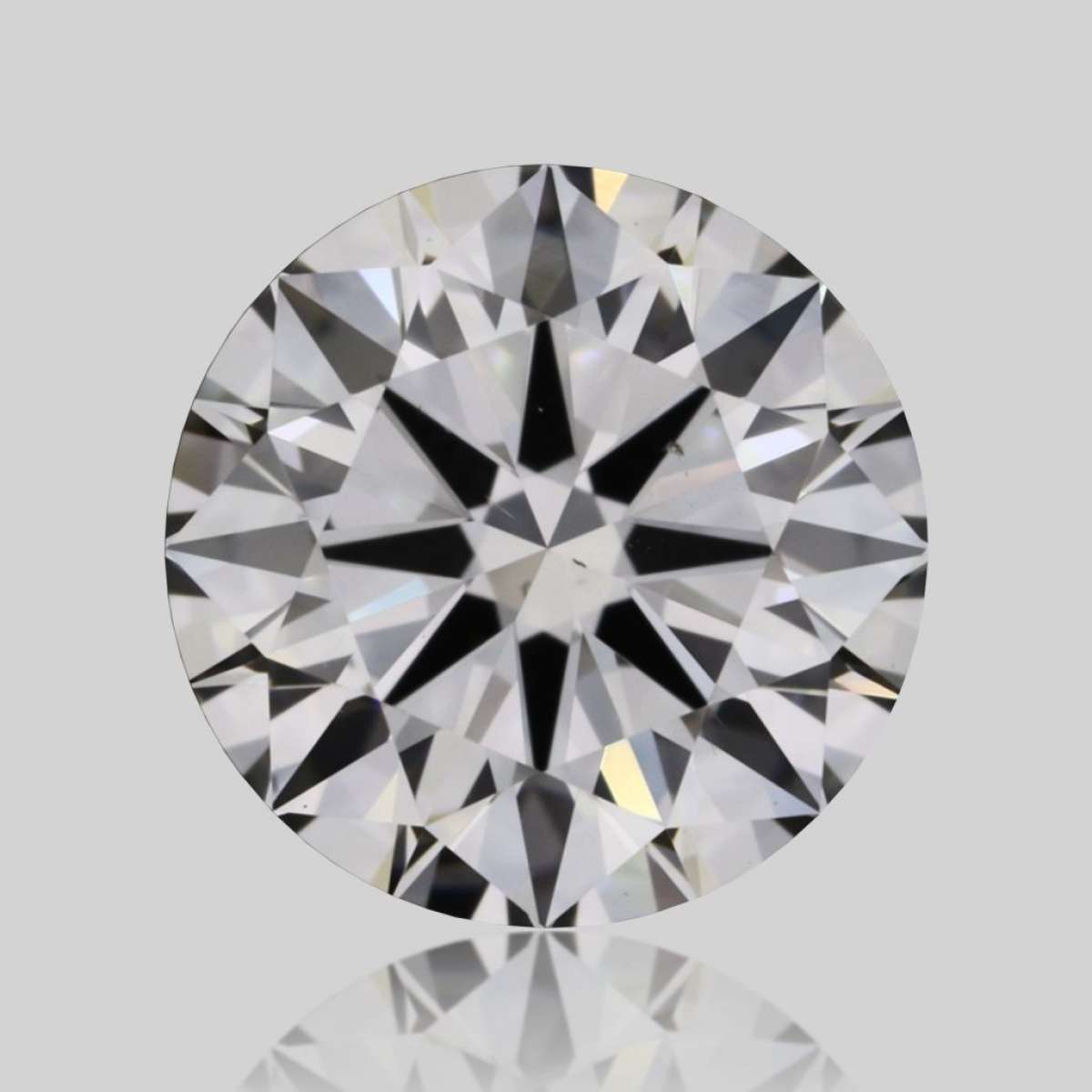 Certified Diamond GIA Carats 0.56 Color H Clarity VS2  EX  EX  EX Fluorescence NON Brown No Green No Milky No EyeClean 100%