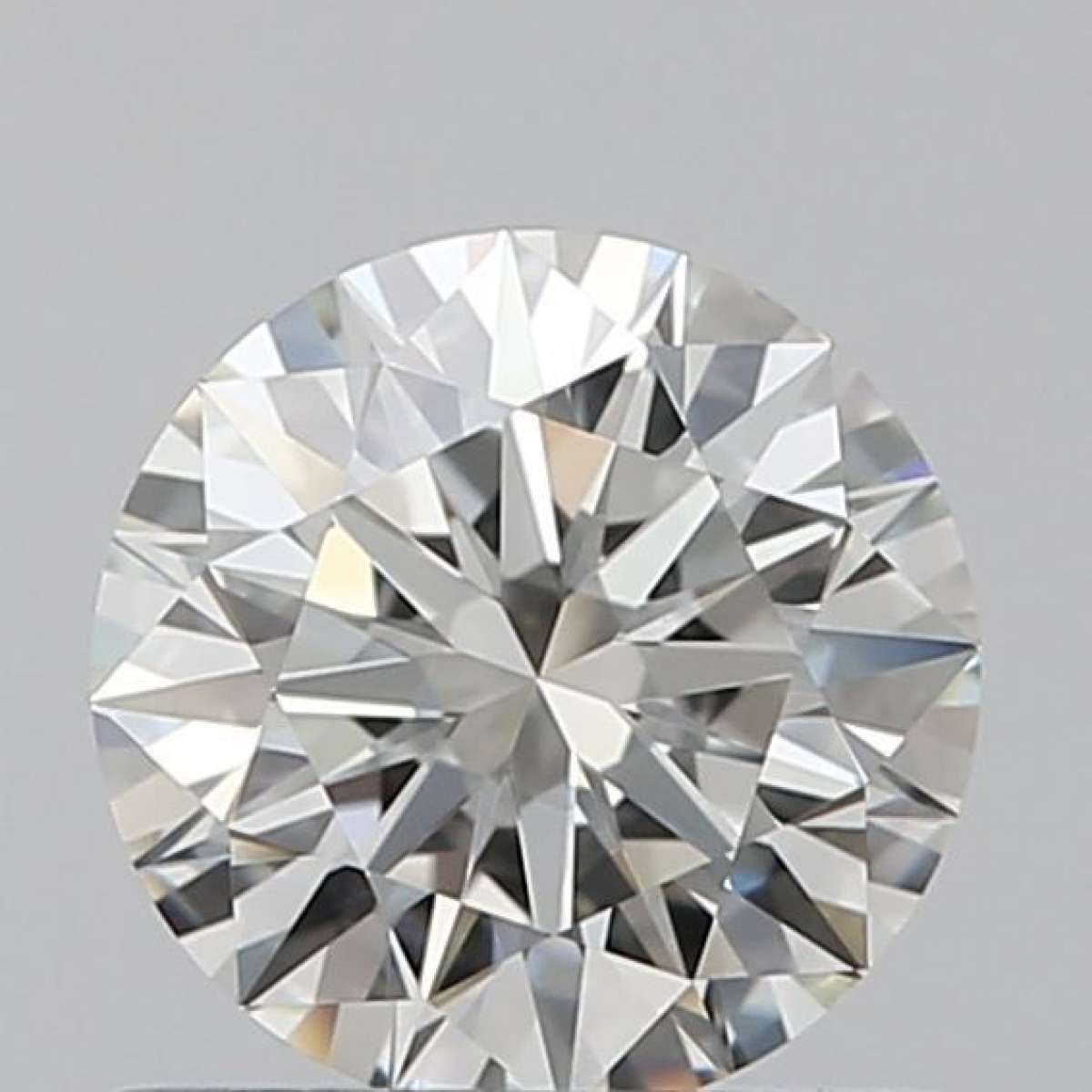 Certified Diamond IGI Carats 0.62 Color H Clarity IF  EX  EX  EX Fluorescence NON Brown No Green No Milky No EyeClean 100%