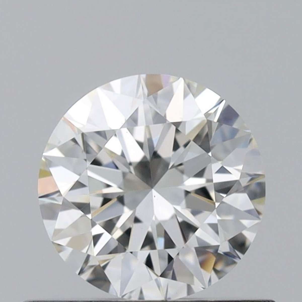 Certified Diamond GIA Carats 0.57 Color H Clarity VS1  EX  EX  EX Fluorescence FNT Brown No Green No Milky No EyeClean 100%