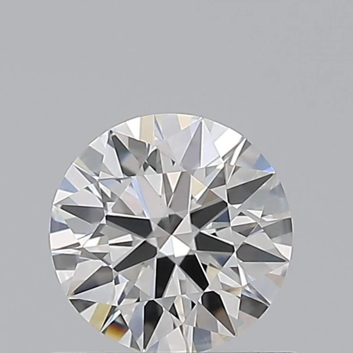 Certified Diamond GIA Carats 0.52 Color F Clarity VVS2  EX  EX  EX Fluorescence NON Brown No Green No Milky No EyeClean 100%