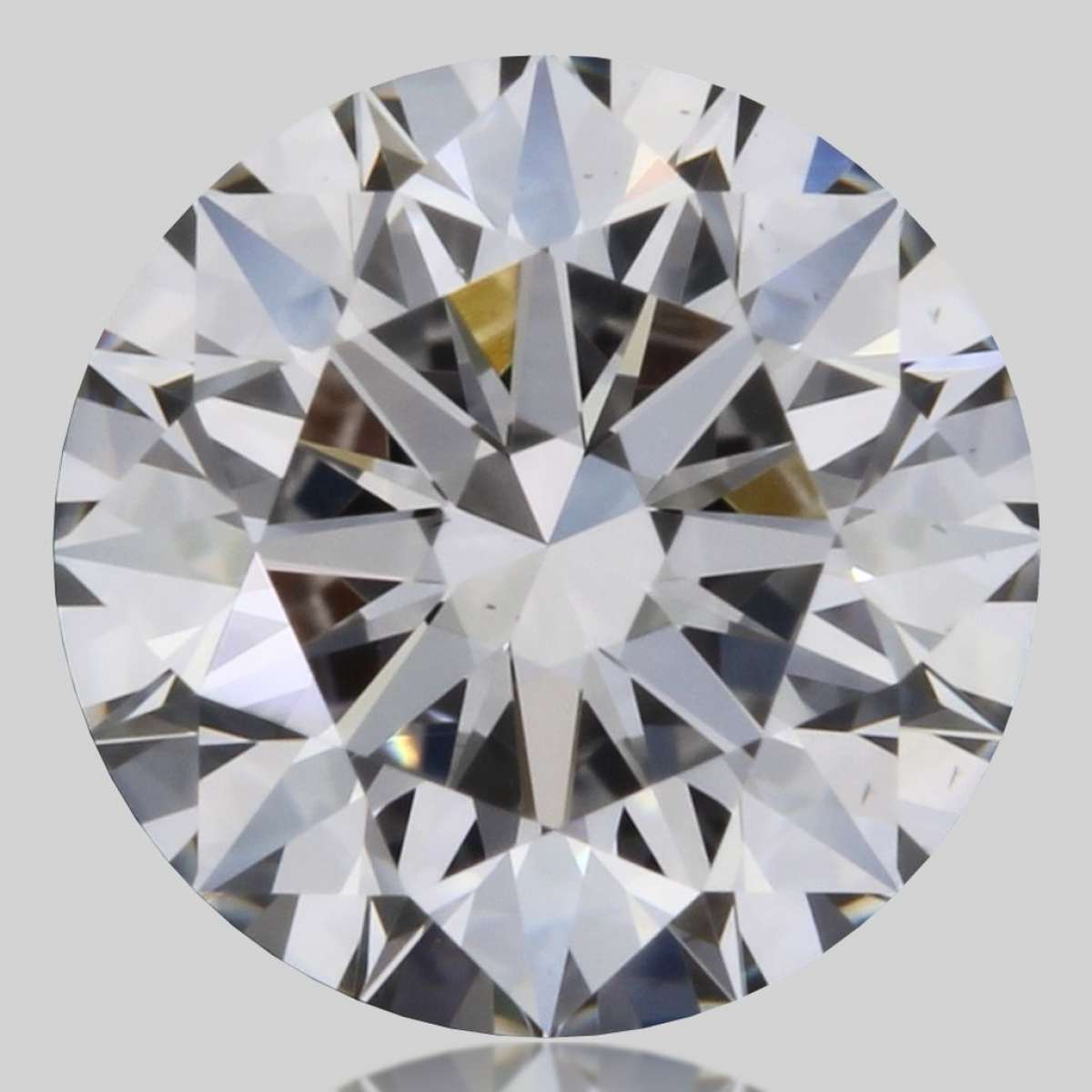 Certified Diamond GIA Carats 0.42 Color D Clarity VS2  EX  EX  EX Fluorescence NON Brown No Green No Milky No EyeClean 100%