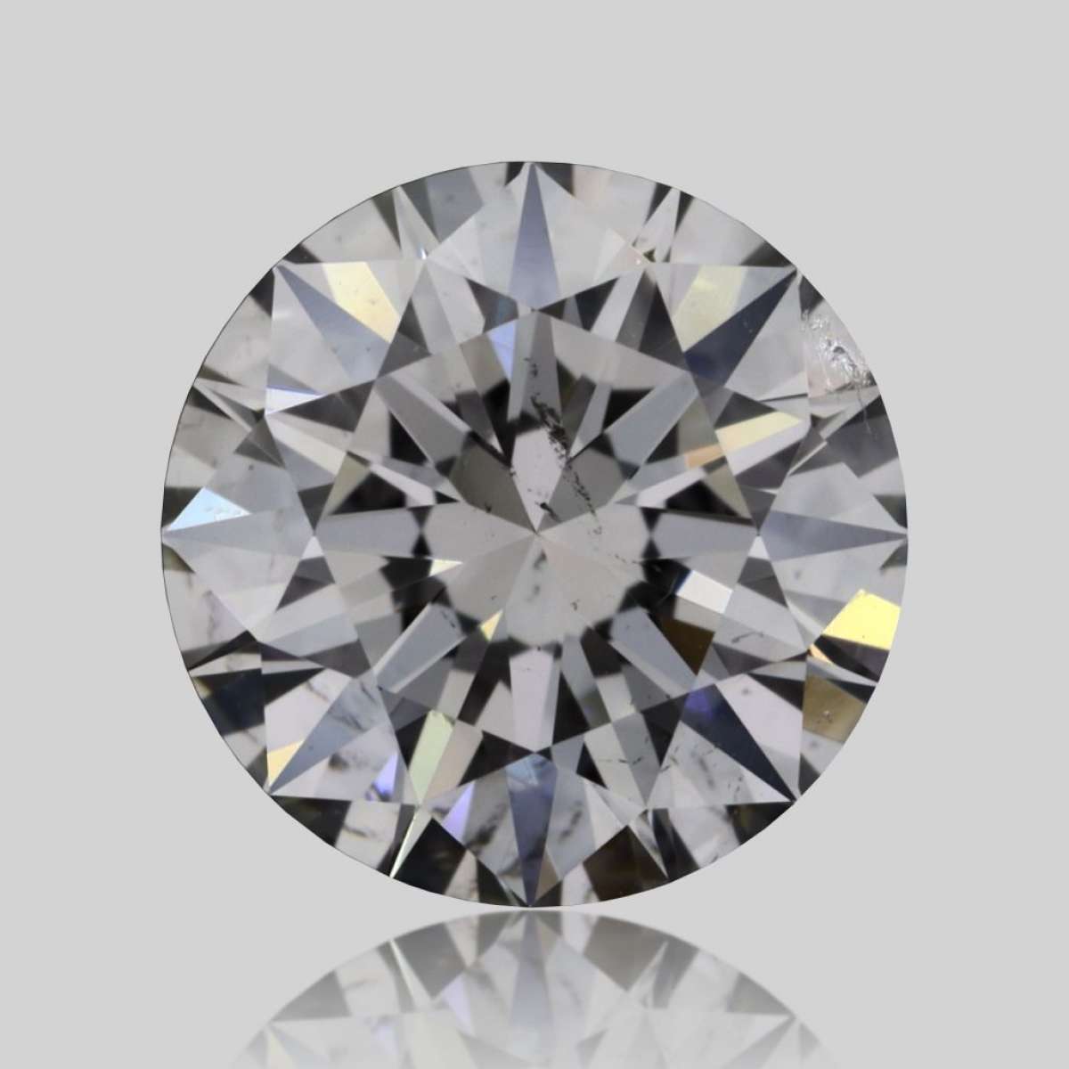 Certified Diamond GIA Carats 0.7 Color F Clarity SI2  EX  EX  EX Fluorescence NON Brown No Green No Milky No EyeClean 100%