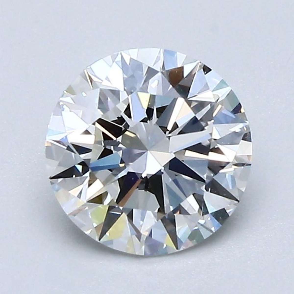 Certified Diamond GIA Carats 1.3 Color F Clarity VVS2  EX  EX  EX Fluorescence NON Brown No Green No Milky No EyeClean 100%