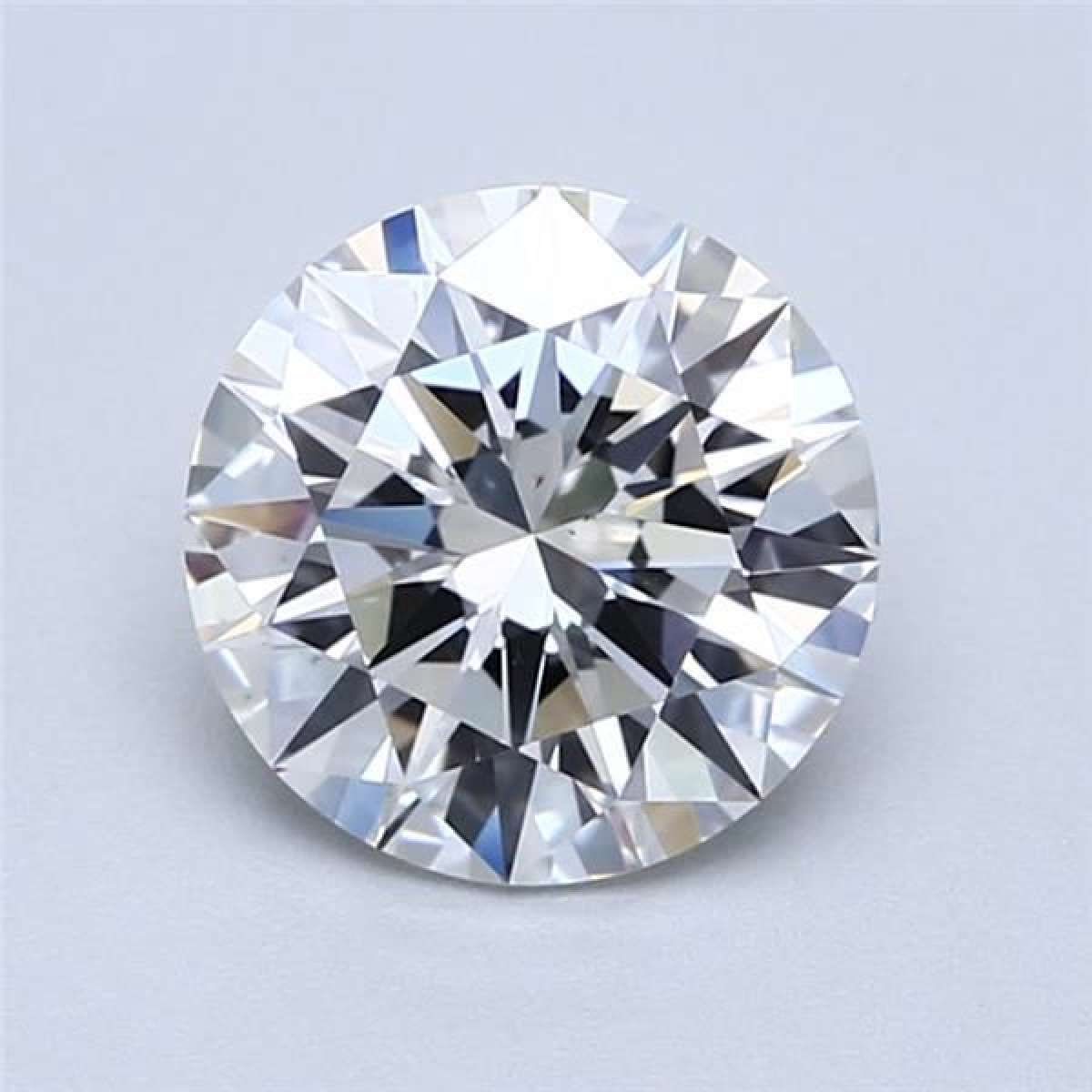 Certified Diamond GIA Carats 1.5 Color F Clarity VS2  EX  EX  EX Fluorescence NON Brown No Green No Milky No EyeClean 100%