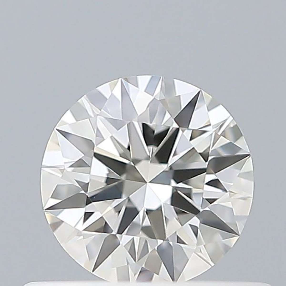 Certified Diamond GIA Carats 0.4 Color H Clarity VVS2  EX  EX  EX Fluorescence FNT Brown No Green No Milky No EyeClean 100%