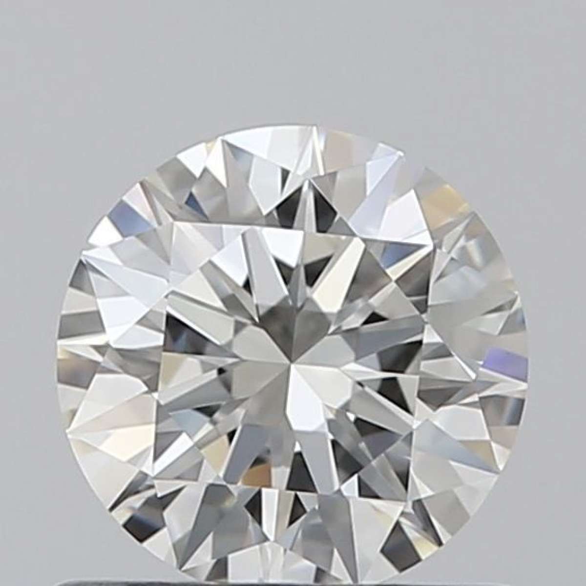 Certified Diamond IGI Carats 0.6 Color H Clarity VVS2  EX  EX  EX Fluorescence NON Brown No Green No Milky No EyeClean 100%