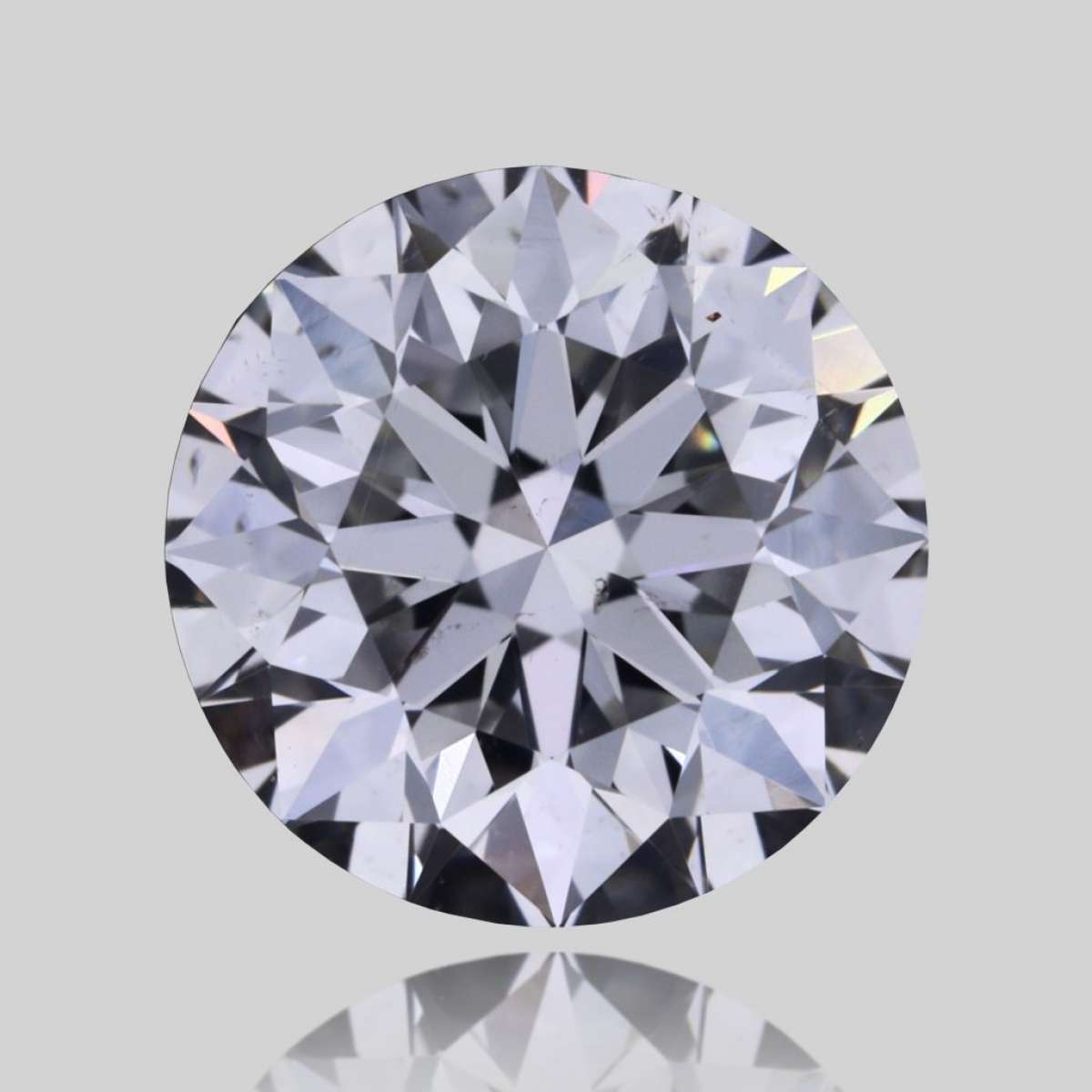 Certified Diamond GIA Carats 1.0 Color H Clarity SI1  EX  EX  EX Fluorescence NON Brown No Green No Milky No EyeClean 100%