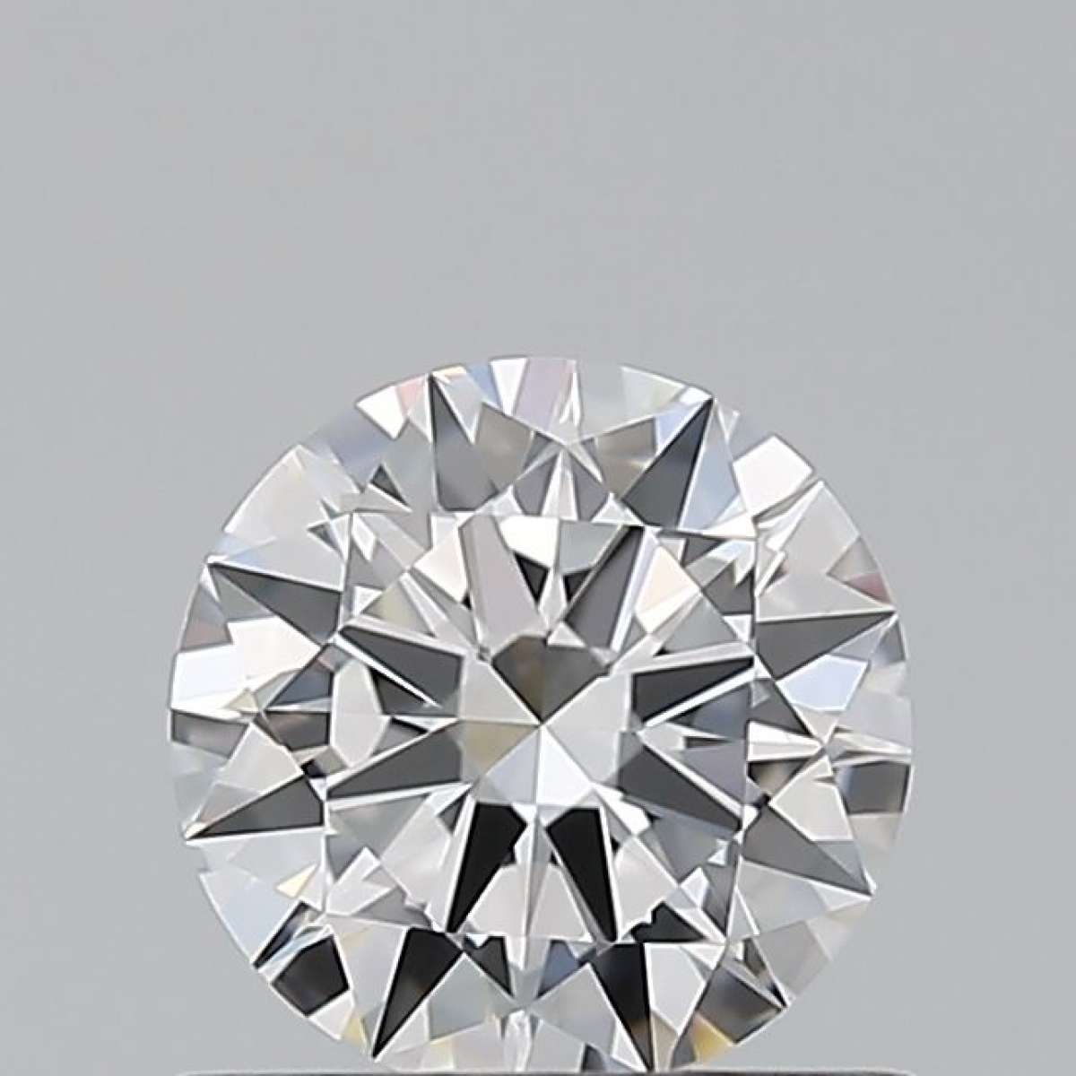 Certified Diamond HRD Carats 0.58 Color D Clarity VVS1  EX  EX  EX Fluorescence NON Brown No Green No Milky No EyeClean 100%