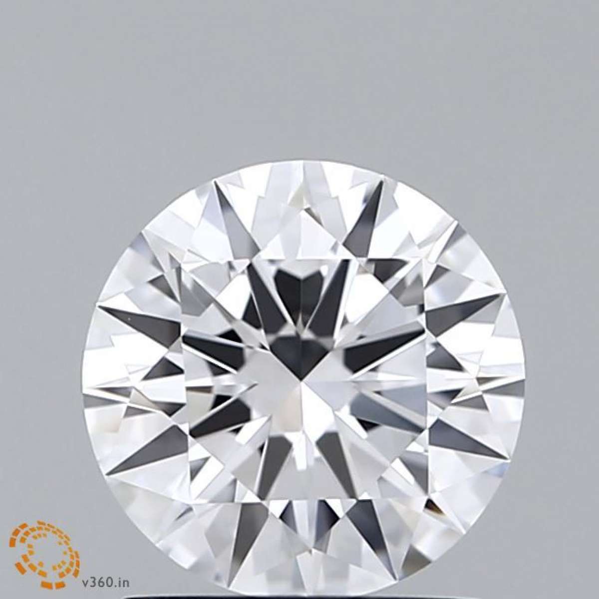 Certified Diamond GIA Carats 1.34 Color D Clarity VVS1  EX  EX  EX Fluorescence FNT Brown No Green No Milky No EyeClean 100%