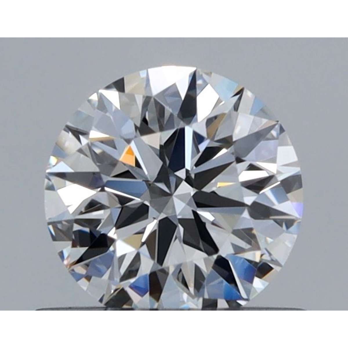 Certified Diamond GIA Carats 0.61 Color E Clarity VVS2  EX  EX  EX Fluorescence NON Brown No Green No Milky No EyeClean 100%