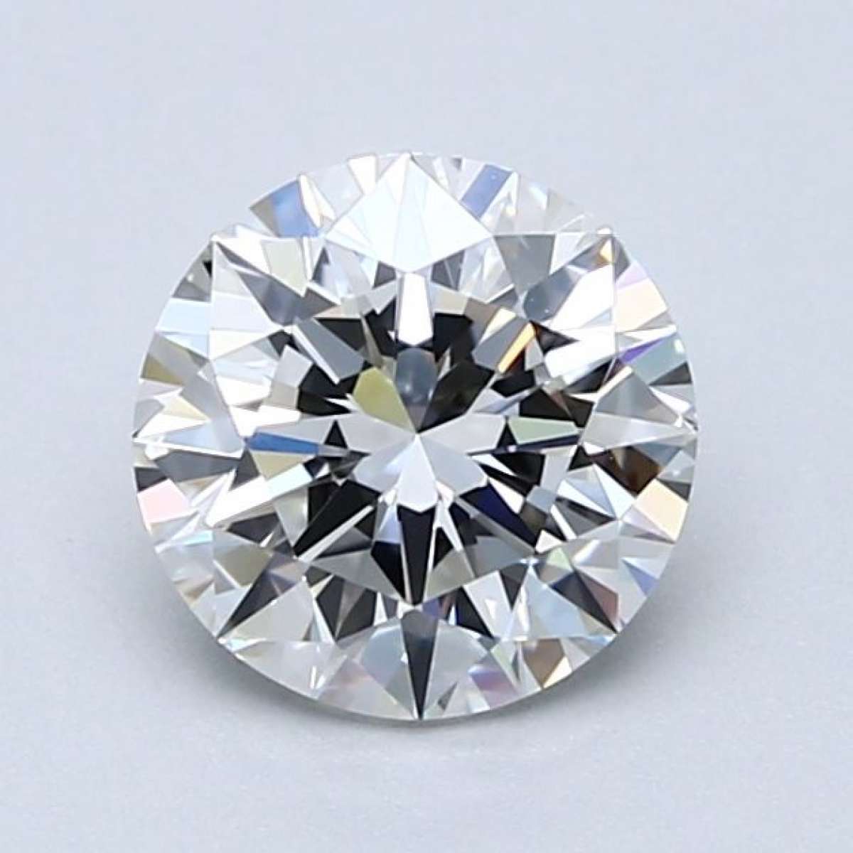 Certified Diamond GIA Carats 1.5 Color F Clarity VVS2  EX  EX  EX Fluorescence NON Brown No Green No Milky No EyeClean 100%