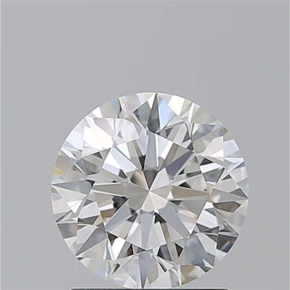 Certified Diamond GIA Carats 1.5 Color E Clarity VVS2  EX  EX  EX Fluorescence FNT Brown No Green No Milky No EyeClean 100%