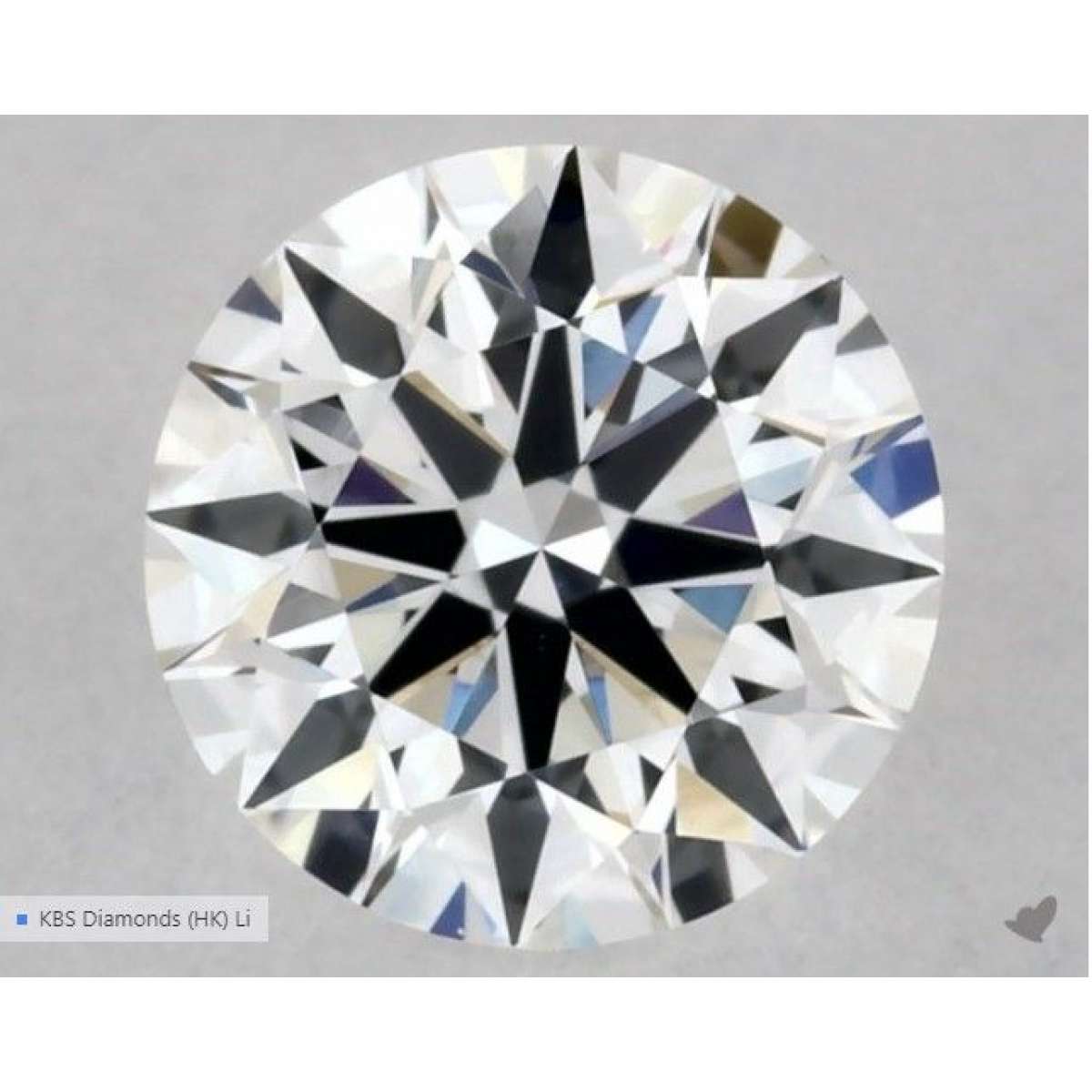 Certified Diamond GIA Carats 0.3 Color E Clarity VS1  EX  EX  EX Fluorescence NON Brown No Green No Milky No EyeClean 100%