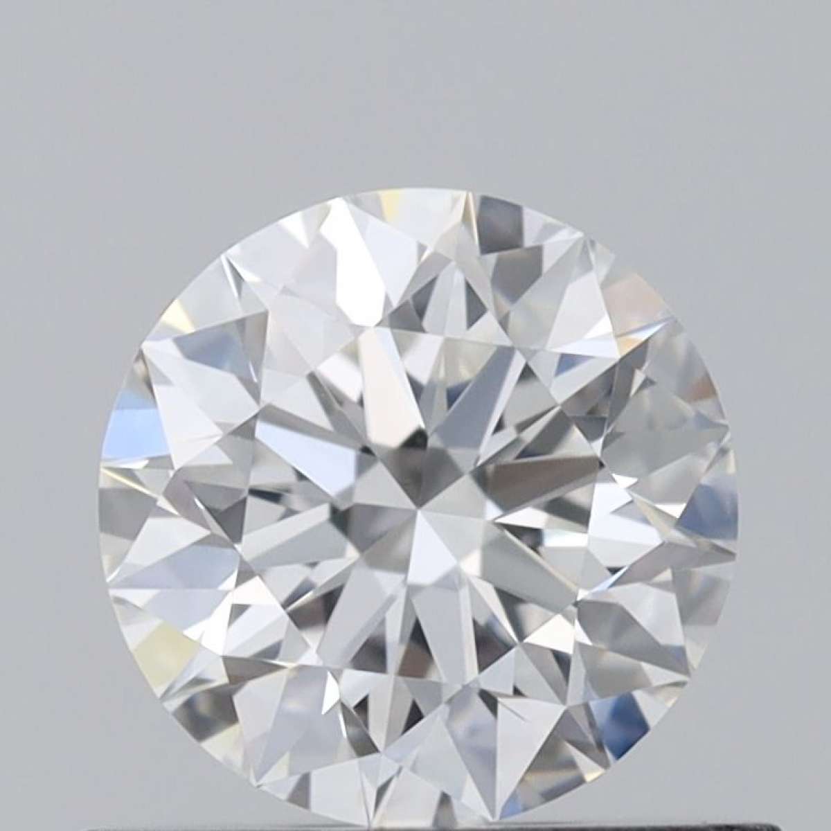 Certified Diamond GIA Carats 0.6 Color E Clarity VVS2  EX  EX  EX Fluorescence FNT Brown No Green No Milky No EyeClean 100%