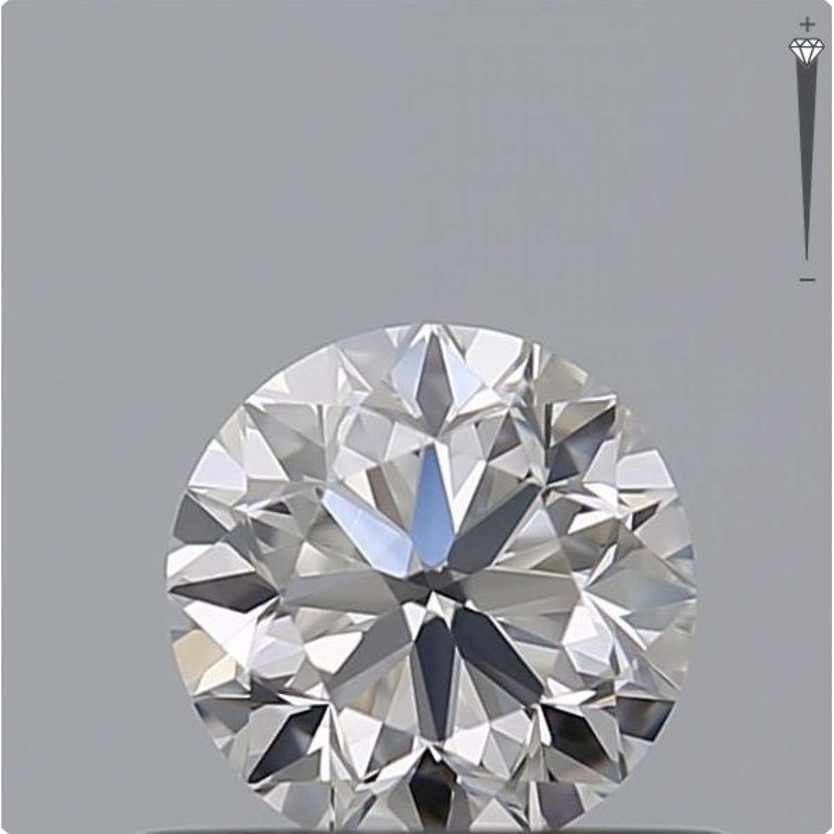 Certified Diamond IGI Carats 0.5 Color D Clarity IF  VG  EX  VG Fluorescence FNT Brown No Green No Milky No EyeClean 100%