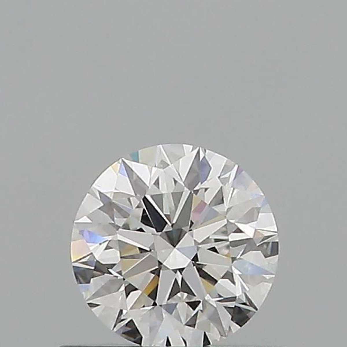 Certified Diamond GIA Carats 0.6 Color E Clarity VVS1  EX  EX  EX Fluorescence FNT Brown No Green No Milky No EyeClean 100%