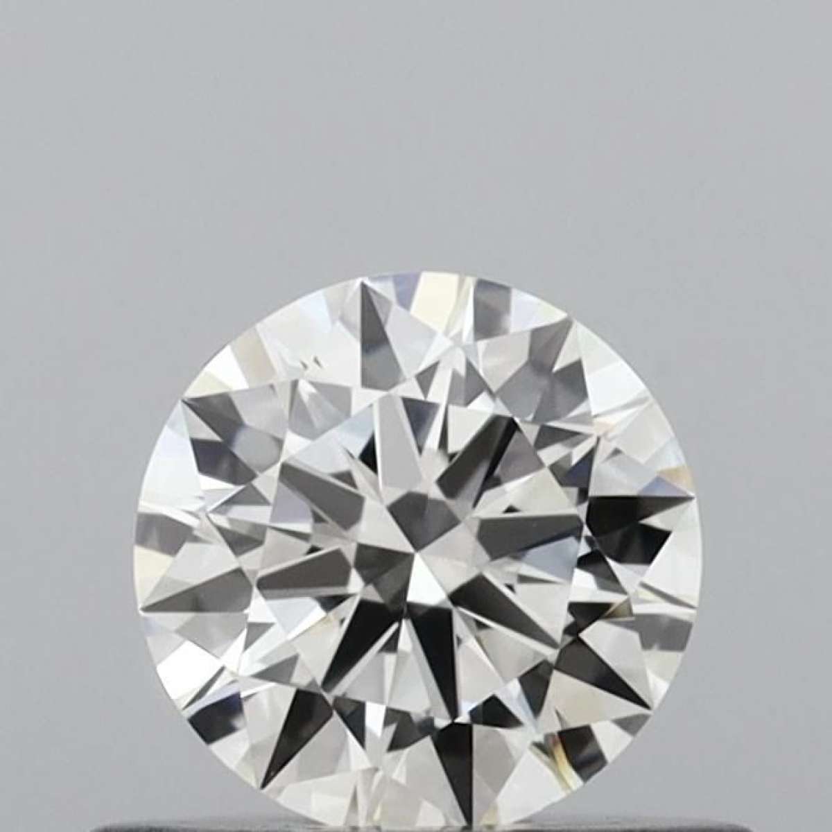 Certified Diamond IGI Carats 0.43 Color H Clarity IF  EX  EX  EX Fluorescence NON Brown No Green No Milky No EyeClean 100%