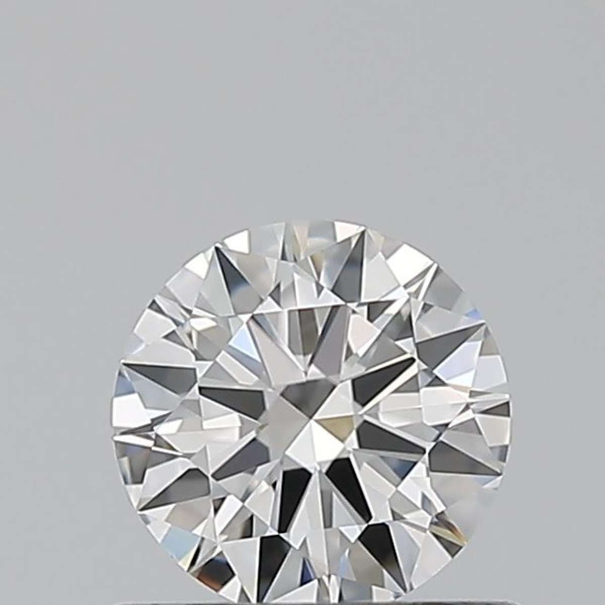 Certified Diamond GIA Carats 0.5 Color F Clarity VVS2  EX  EX  EX Fluorescence NON Brown No Green No Milky No EyeClean 100%