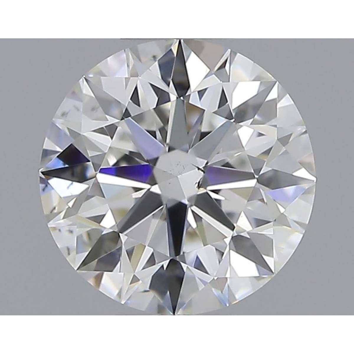 Certified Diamond GIA Carats 1.03 Color F Clarity SI1  EX  EX  EX Fluorescence NON Brown No Milky No EyeClean 100%