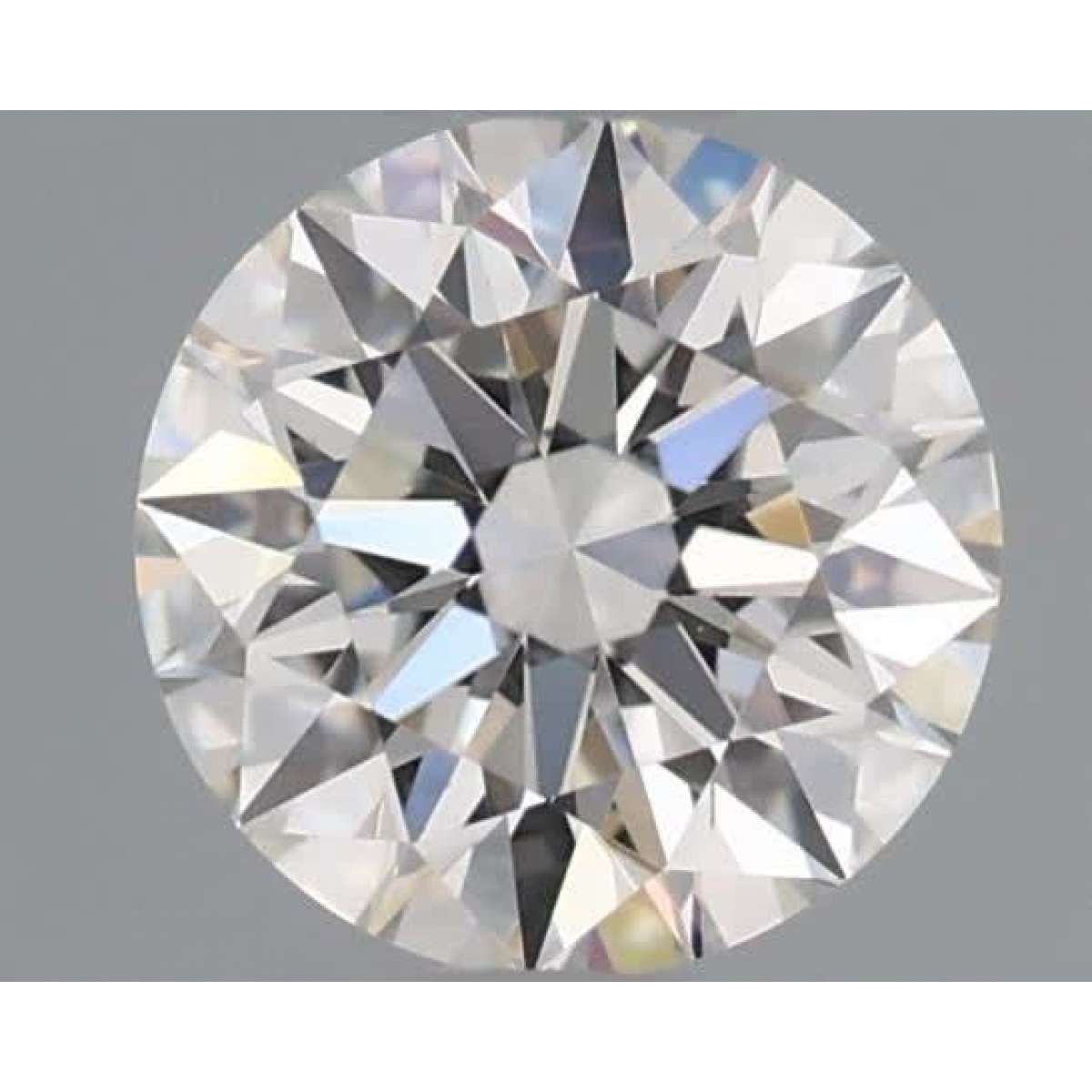 Certified Diamond IGI Carats 0.46 Color F Clarity VVS2  EX  EX  EX Fluorescence NON Brown No Green No Milky No EyeClean 100%