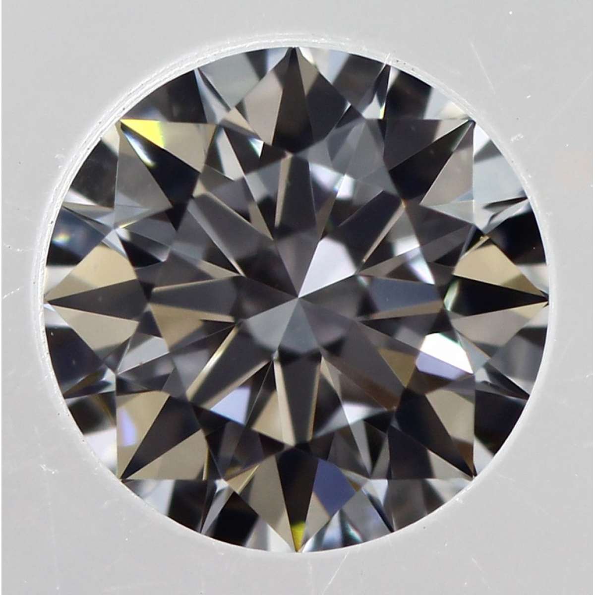 Certified Diamond GIA Carats 0.19 Color D Clarity VVS2  EX  EX  EX Fluorescence NON Brown No Green No Milky No EyeClean 100%