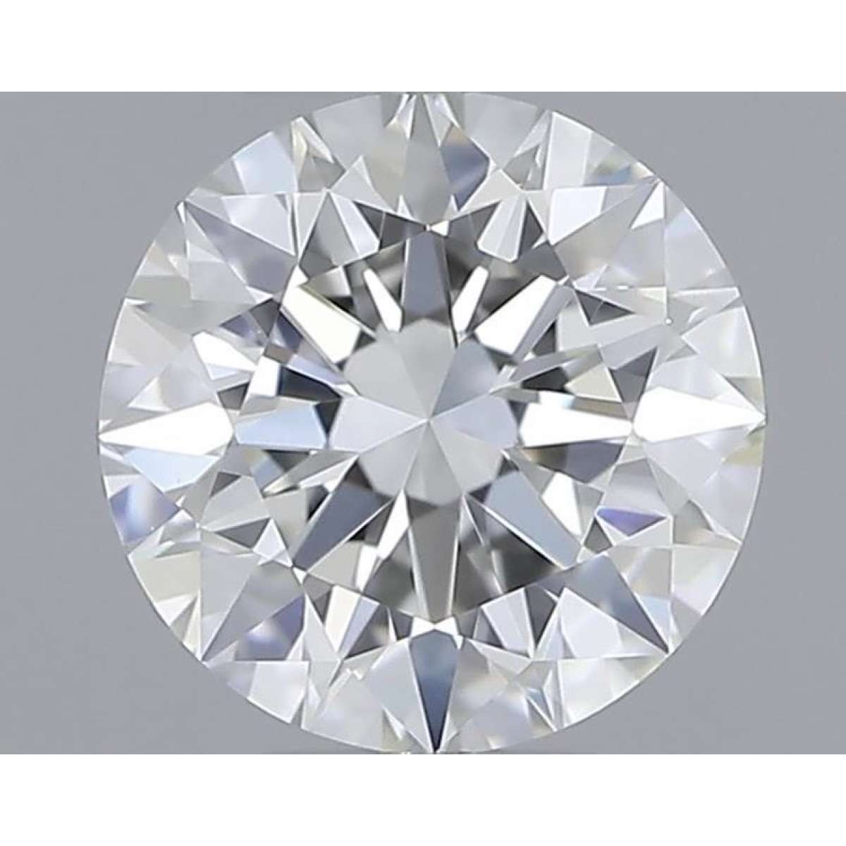 Certified Diamond IGI Carats 0.6 Color H Clarity VVS2  EX  EX  EX Fluorescence FNT Brown No Green No Milky No EyeClean 100%