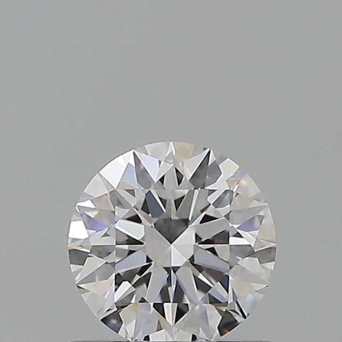 Certified Diamond GIA Carats 0.61 Color D Clarity VVS2  EX  EX  EX Fluorescence FNT Brown No Green No Milky No EyeClean 100%