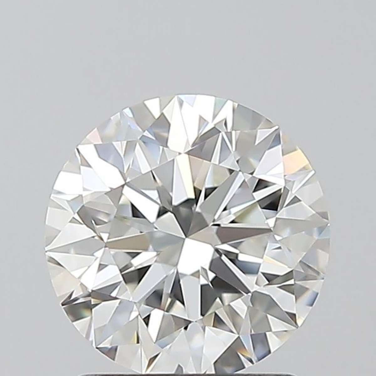 Certified Diamond GIA Carats 1.45 Color H Clarity VVS2  EX  EX  EX Fluorescence NON Brown No Green No Milky No EyeClean 100%