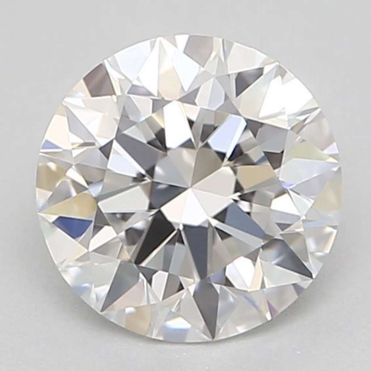 Certified Diamond GIA Carats 0.59 Color E Clarity VVS1  EX  EX  EX Fluorescence NON Brown No Green No Milky No EyeClean 100%