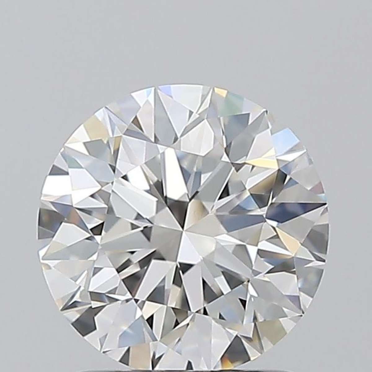 Certified Diamond GIA Carats 1.3 Color E Clarity VVS2  EX  EX  EX Fluorescence NON Brown No Green No Milky No EyeClean 100%