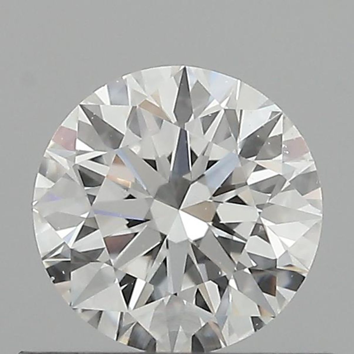 Certified Diamond GIA Carats 0.61 Color F Clarity VVS2  EX  EX  EX Fluorescence FNT Brown No Green No Milky No EyeClean 100%