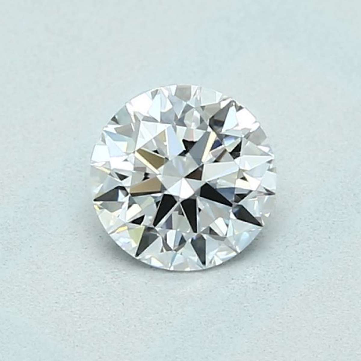 Certified Diamond GIA Carats 0.61 Color D Clarity VVS2  EX  EX  EX Fluorescence NON Brown No Green No Milky No EyeClean 100%