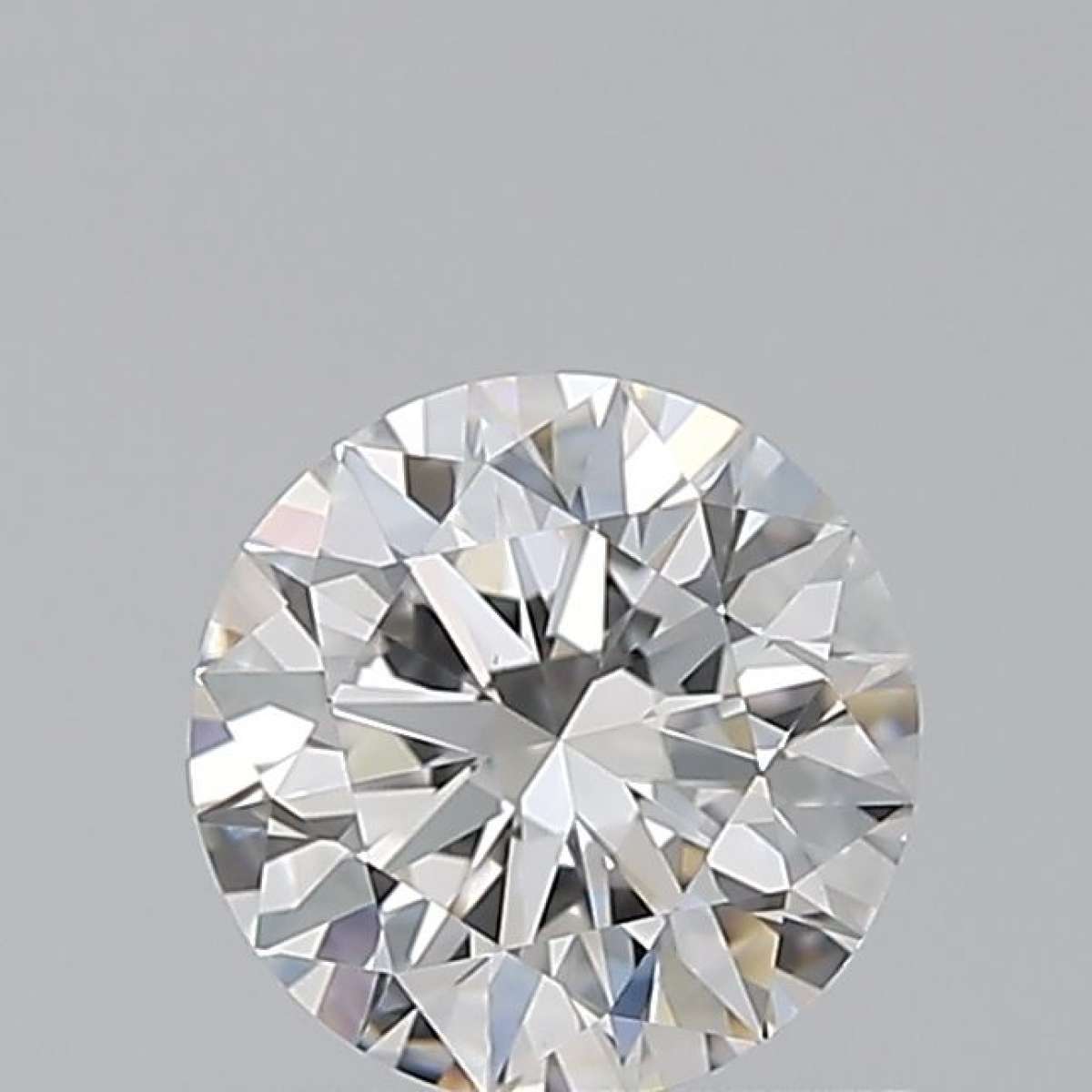 Certified Diamond GIA Carats 0.5 Color F Clarity VVS2  EX  EX  EX Fluorescence NON Brown No Green No Milky No EyeClean 100%