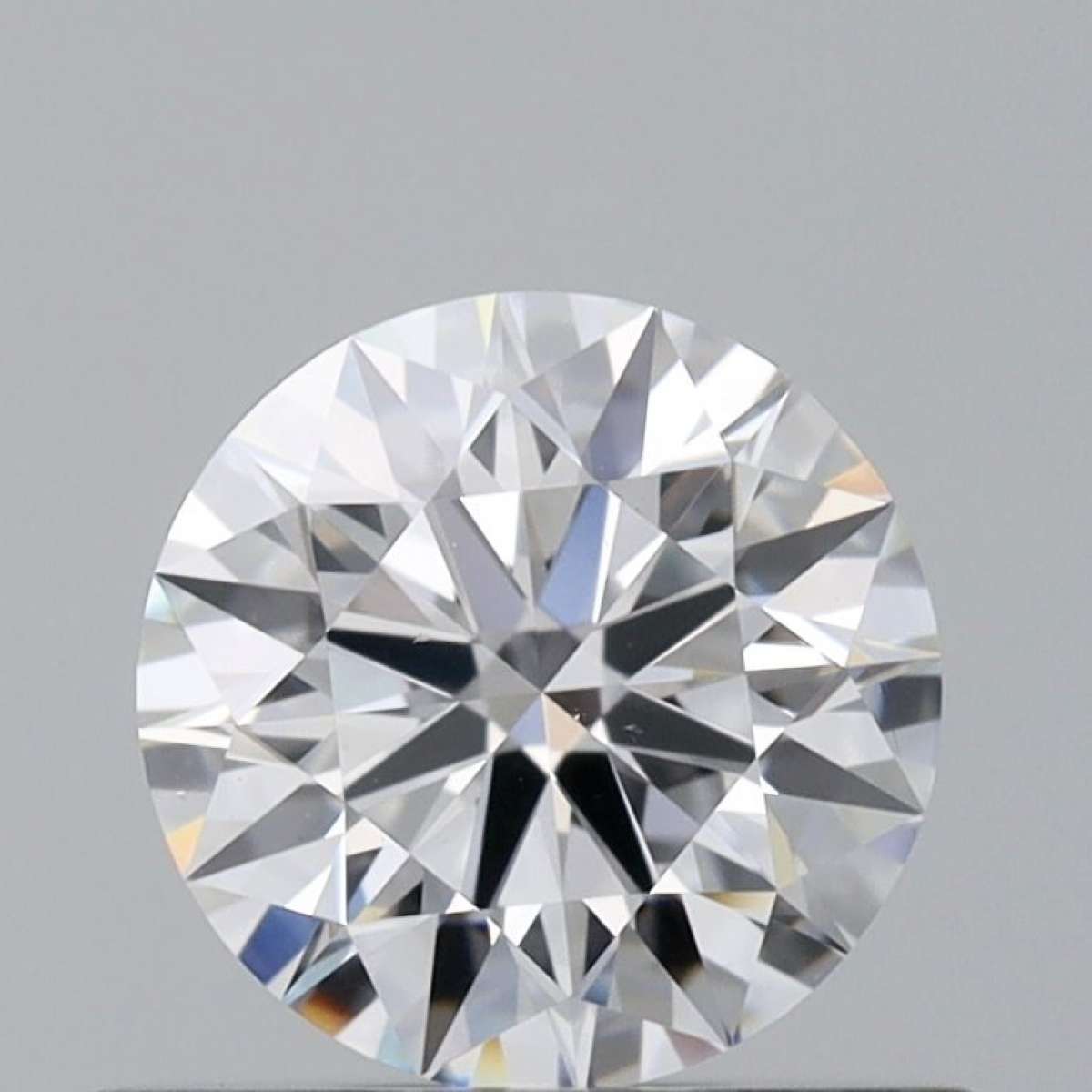 Certified Diamond GIA Carats 0.56 Color E Clarity VVS2  EX  EX  EX Fluorescence FNT Brown No Green No Milky No EyeClean 100%