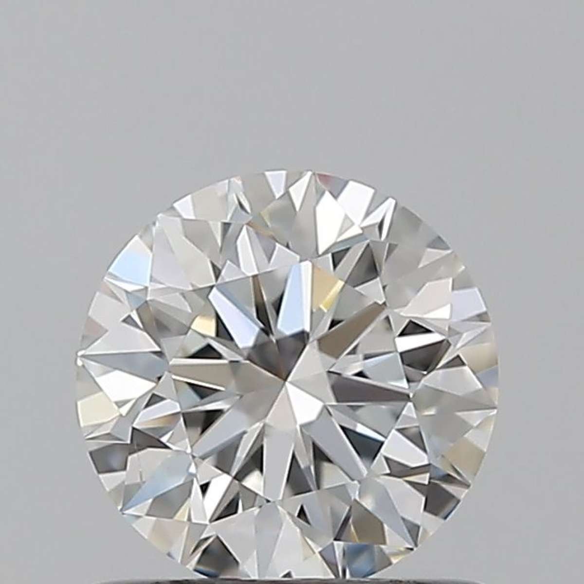 Certified Diamond GIA Carats 0.66 Color F Clarity VVS2  EX  EX  EX Fluorescence NON Brown No Green No Milky No EyeClean 100%