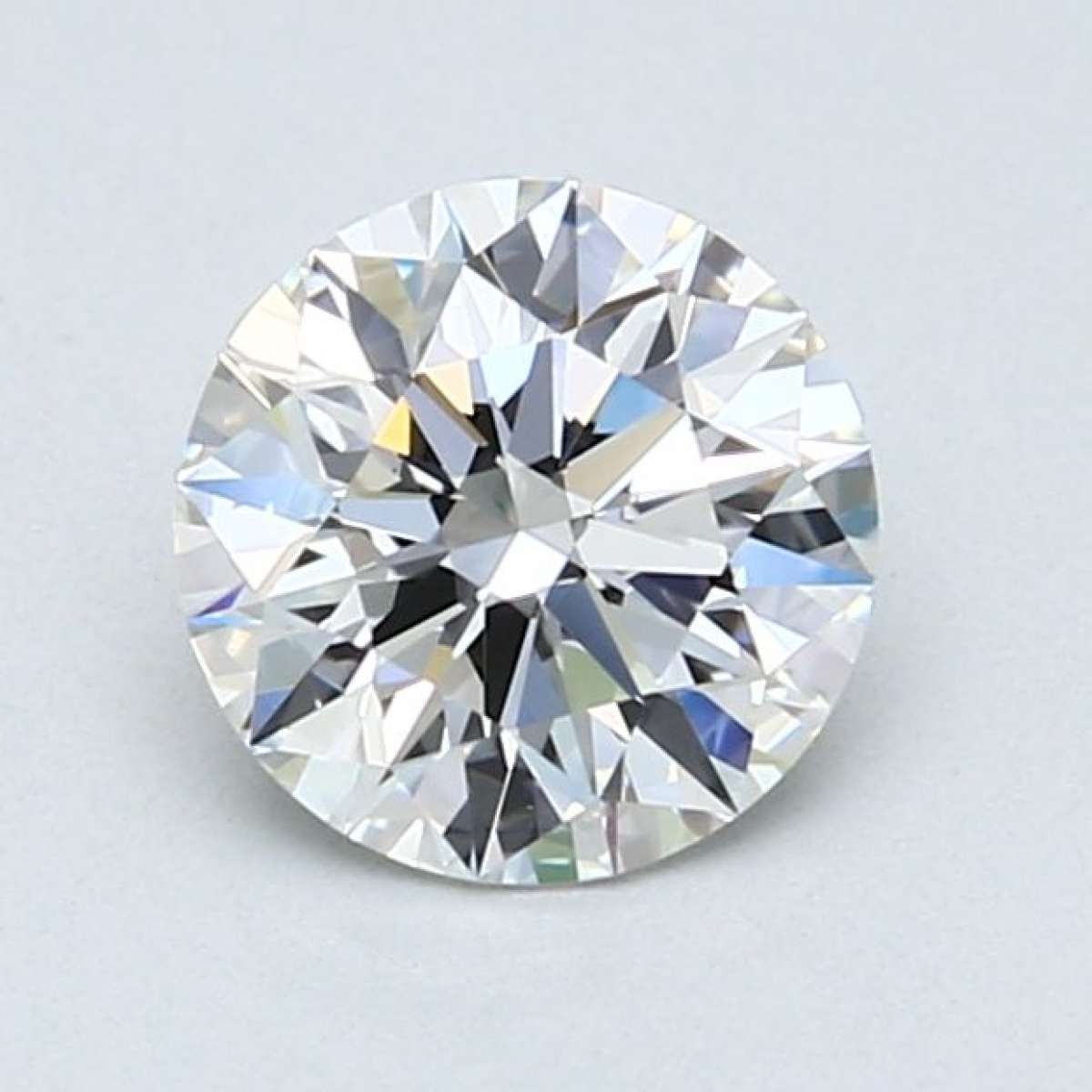 Certified Diamond GIA Carats 1.16 Color F Clarity VVS1  EX  EX  EX Fluorescence FNT Brown No Green No Milky No EyeClean 100%