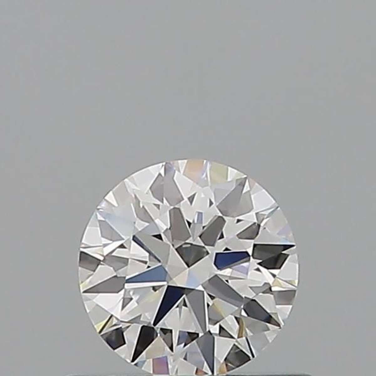 Certified Diamond GIA Carats 0.53 Color F Clarity VS2  EX  EX  EX Fluorescence NON Brown No Milky No EyeClean 100%