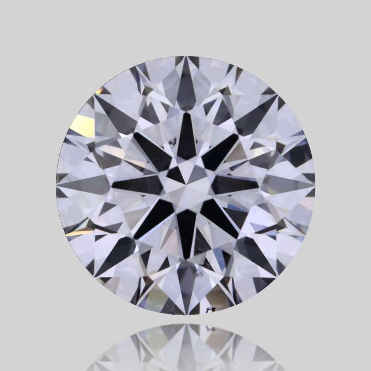 Certified Diamond GIA Carats 0.97 Color F Clarity SI1  EX  EX  EX Fluorescence NON Brown No Green No Milky No EyeClean 100%