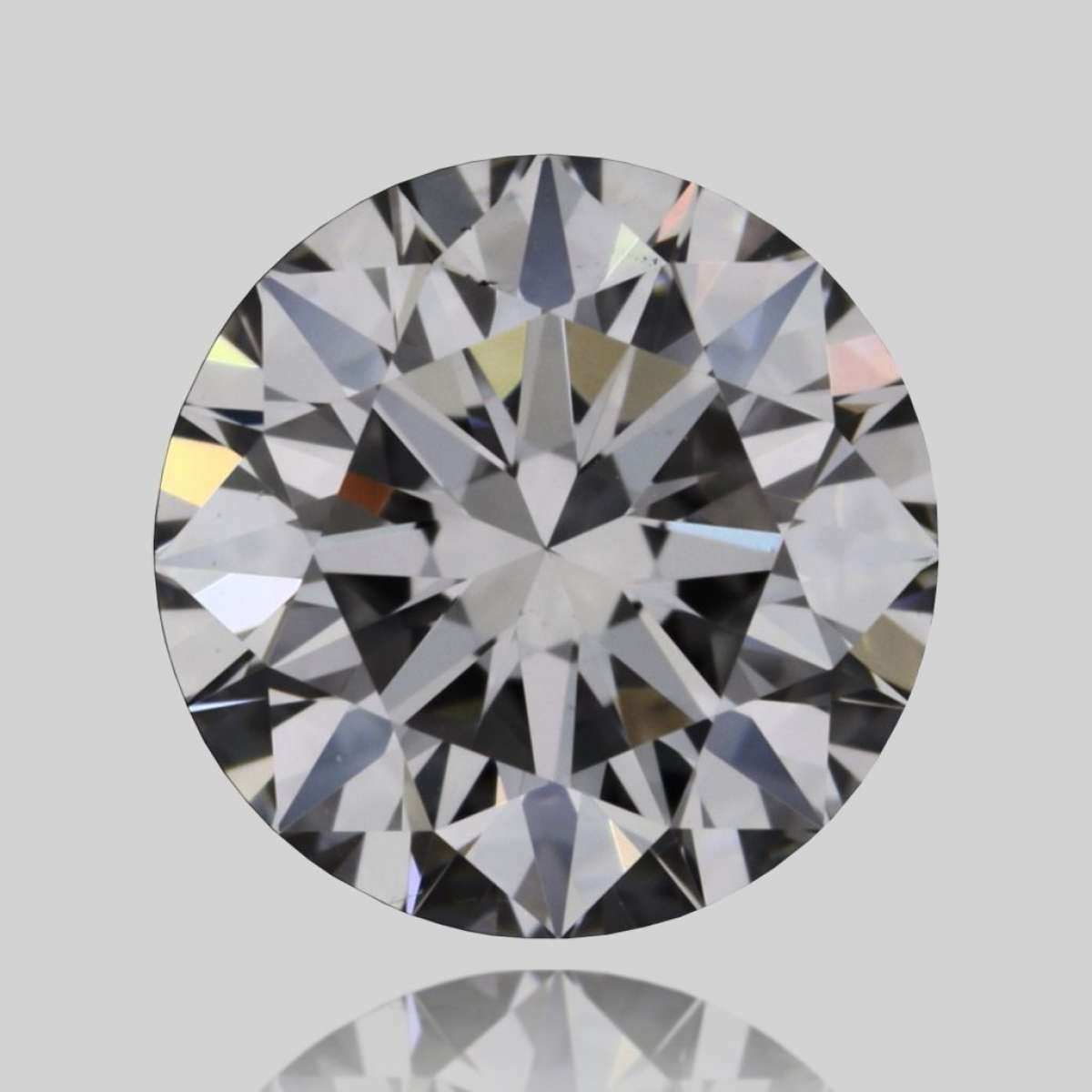 Certified Diamond GIA Carats 0.5 Color D Clarity VVS2  EX  EX  EX Fluorescence FNT Brown No Green No Milky No EyeClean 100%